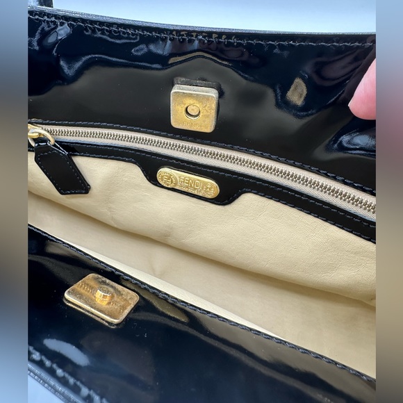 Fendi Vintage Patent Leather Handbag - Picture 7 of 7